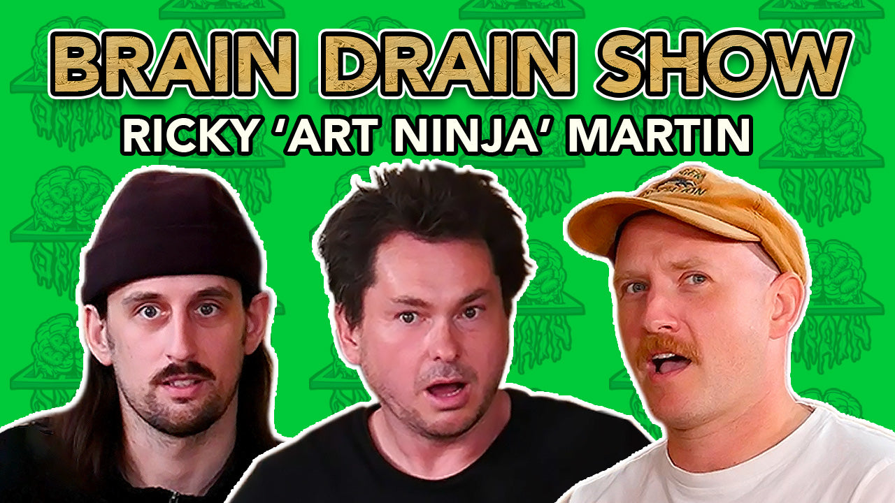 Ricky Martin - Exposing The BBC, Art Ninja & Saucy DM's | Brain Drain Show #15