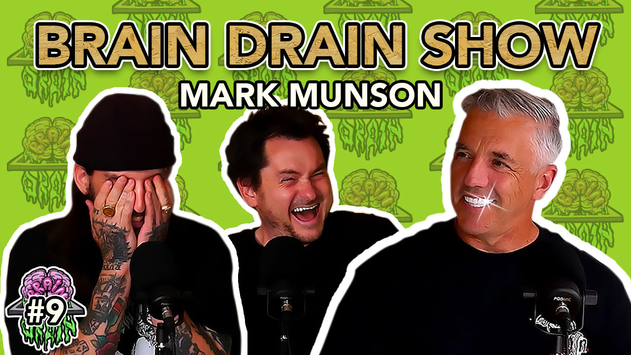 Mark Munson - Ben Raemers, Mag Covers, Mental Health & Egg Plants | Brain Drain Show #9