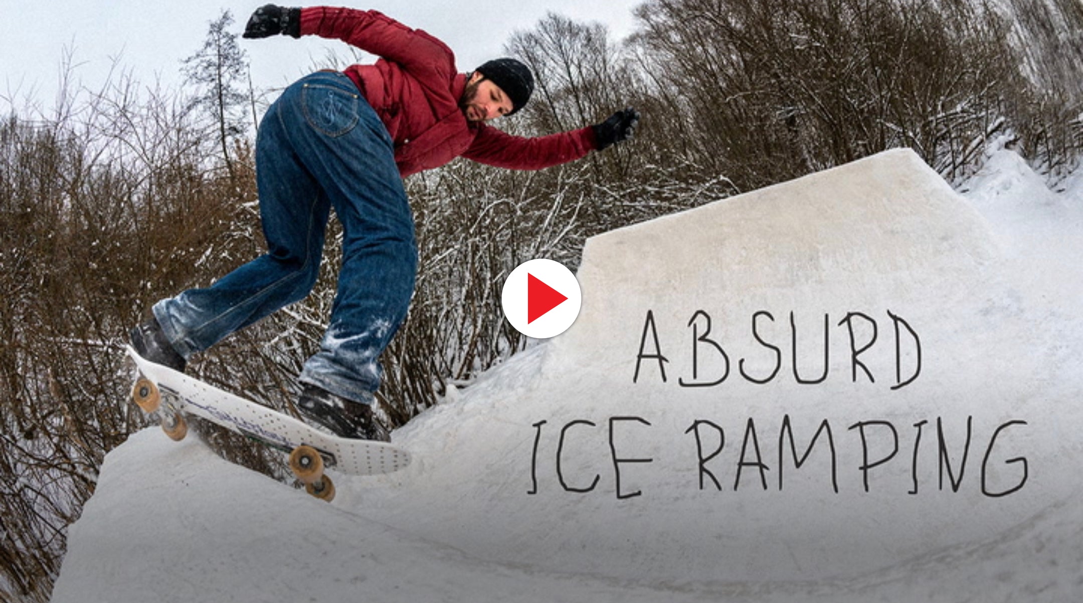 Absurd Ice Ramping!