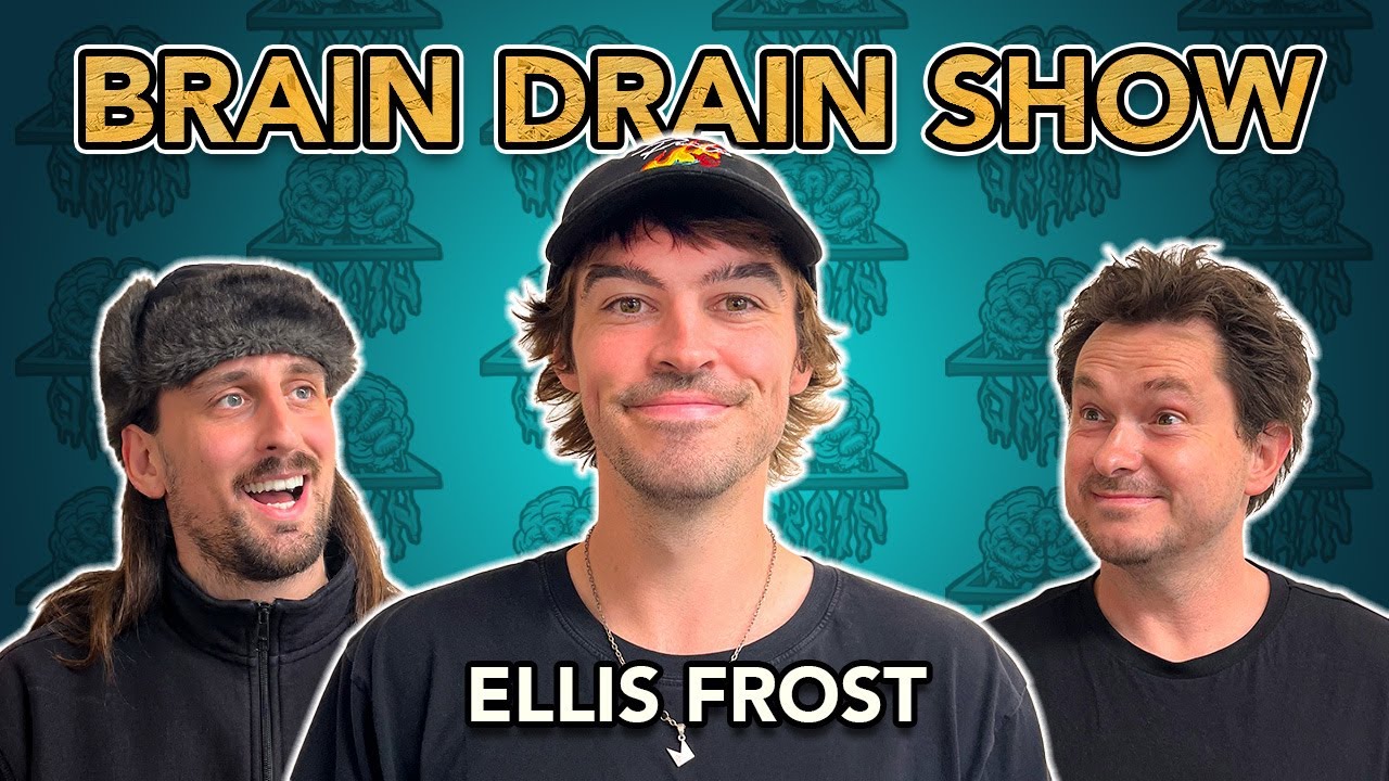 Going VIRAL, World Records & Debit Card Griptape with Ellis Frost | Brain Drain Show #40