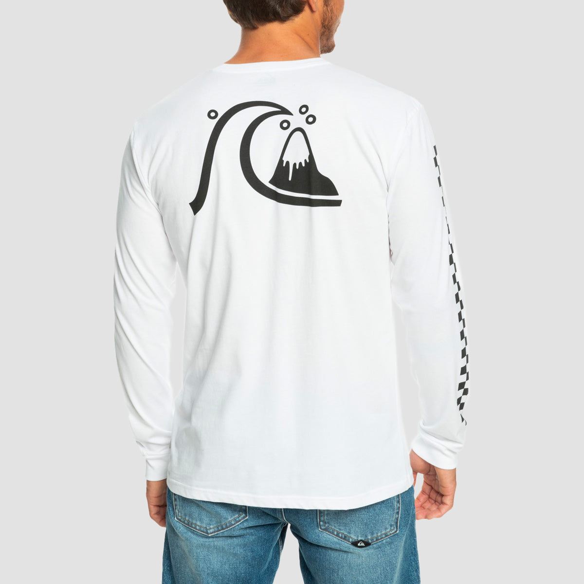 Quiksilver The Original Longsleeve T-Shirt White