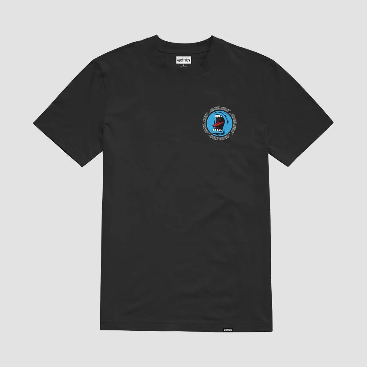 Etnies Screaming Hands T-Shirt Black - Kids