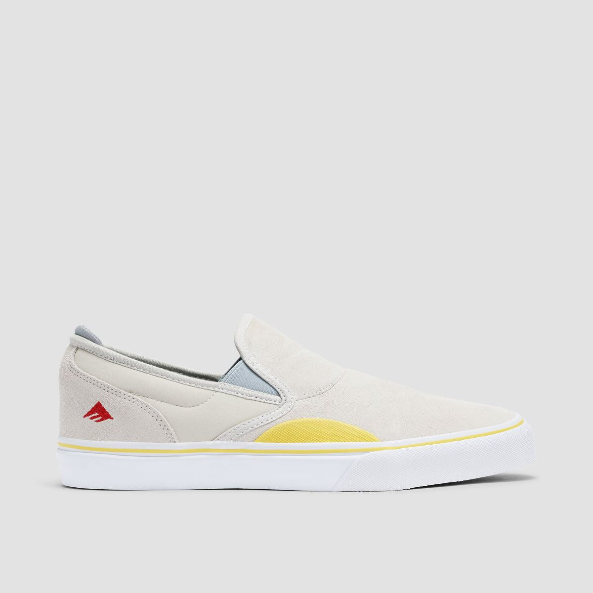 Emerica Wino G6 Slip On Shoes Grey/Yellow