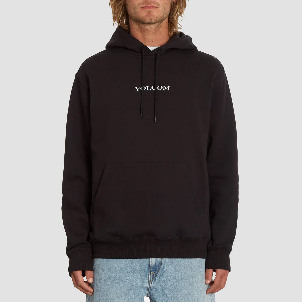 Volcom Stone Pullover Hoodie Black