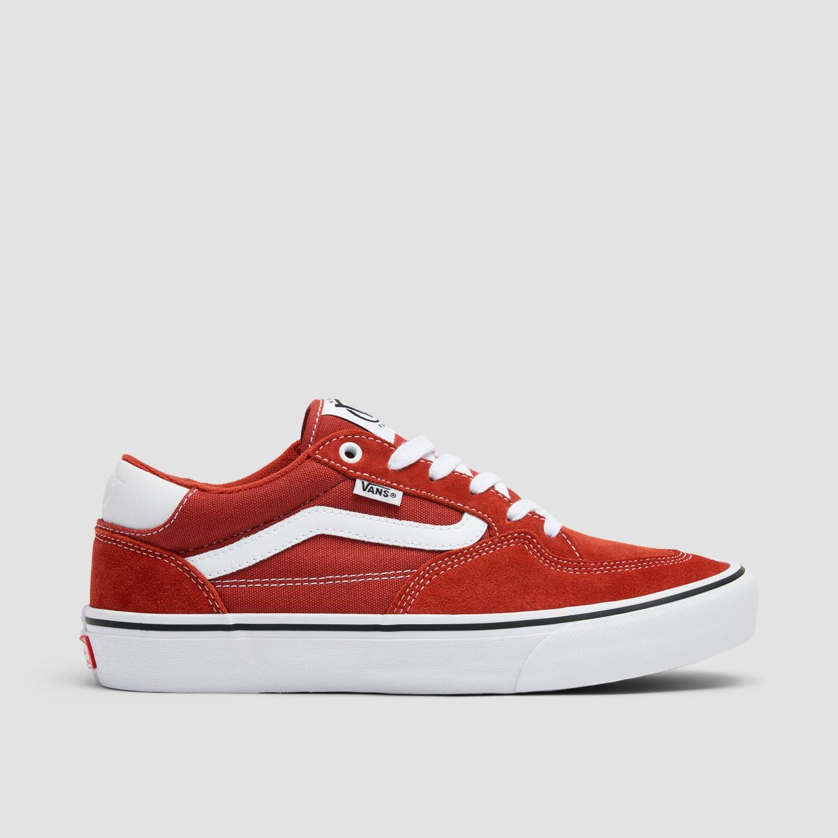 Red vans hot sale with straps