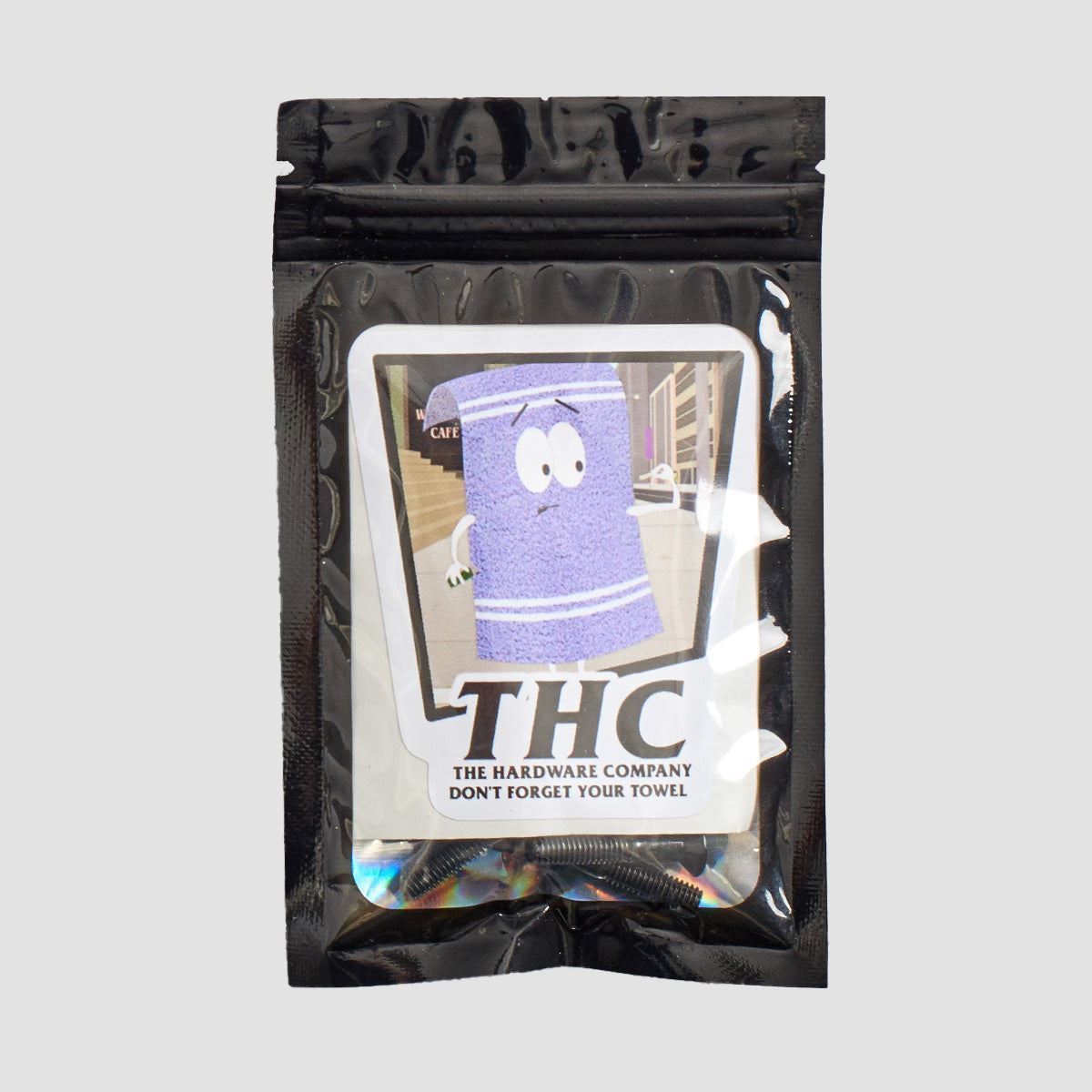 The Hardware Company THC Towelie Allen Truck Bolts Black/Blue 1"