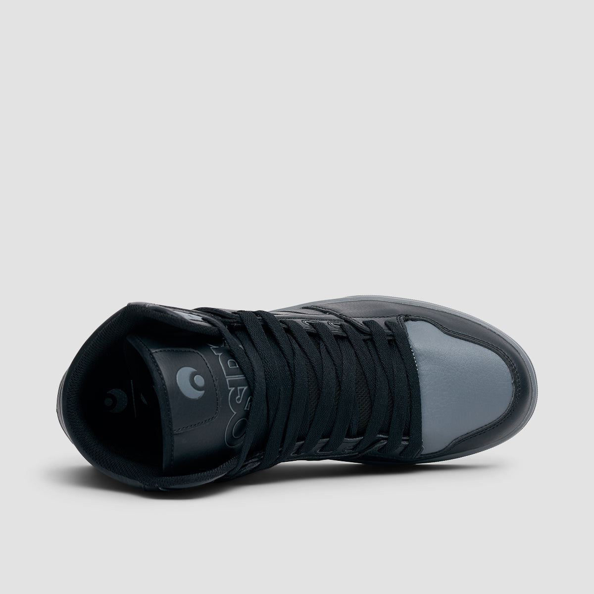 Osiris Clone High Top Shoes - Black/Grey/Grey