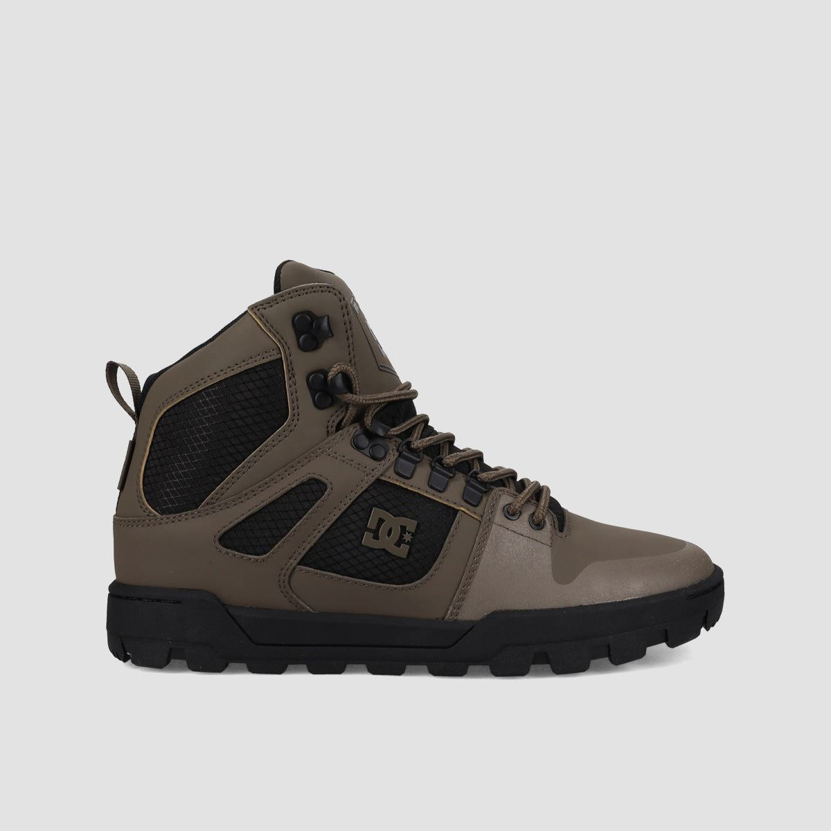 DC DC Pure High-Top WR Boots - Olive/Black