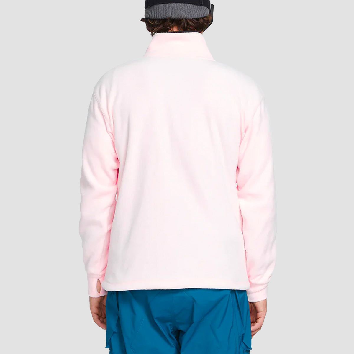 Volcom V-Science 1/2 Zip Snow Mock Neck Fleece Party Pink