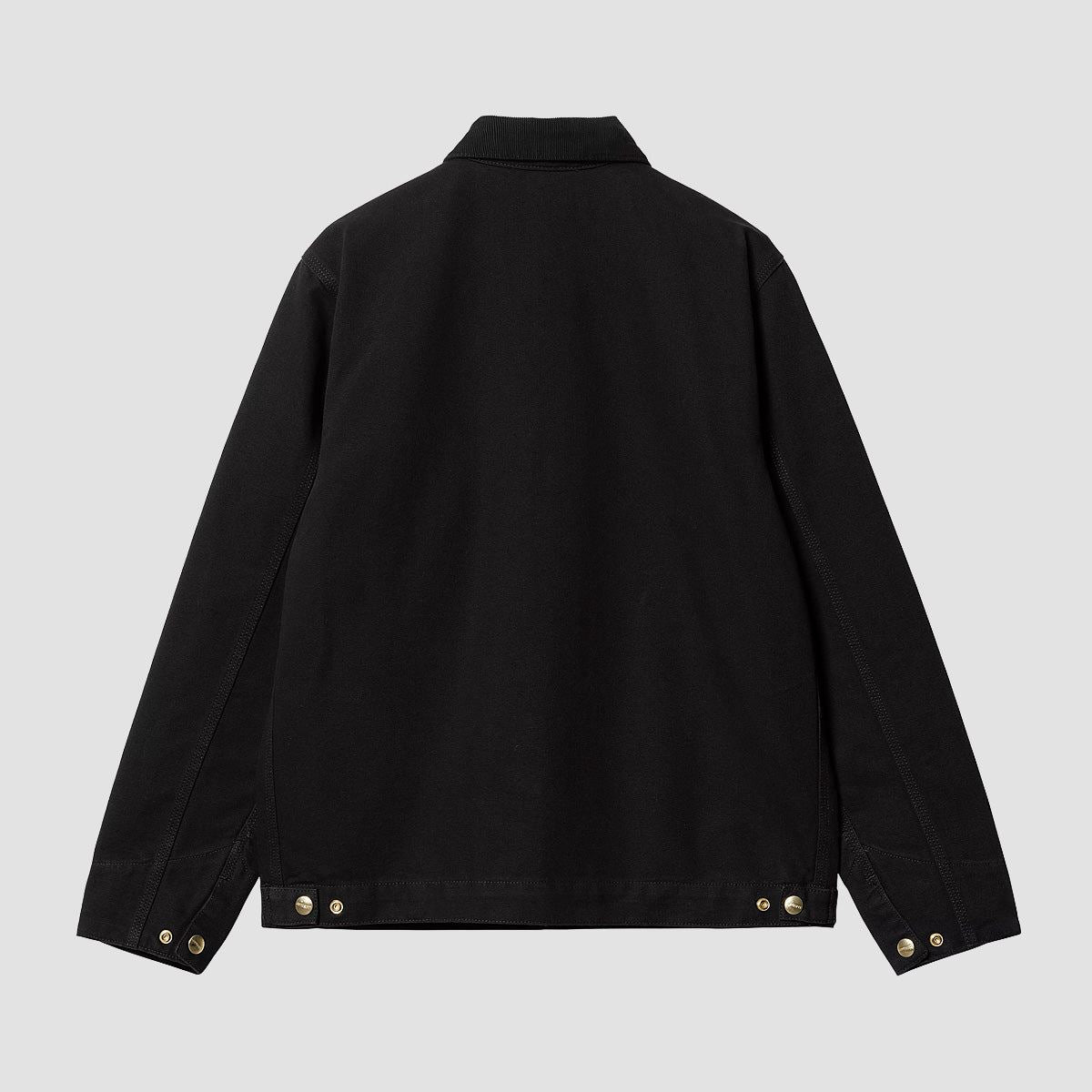 Carhartt WIP Detroit Jacket Black/Black Rinsed
