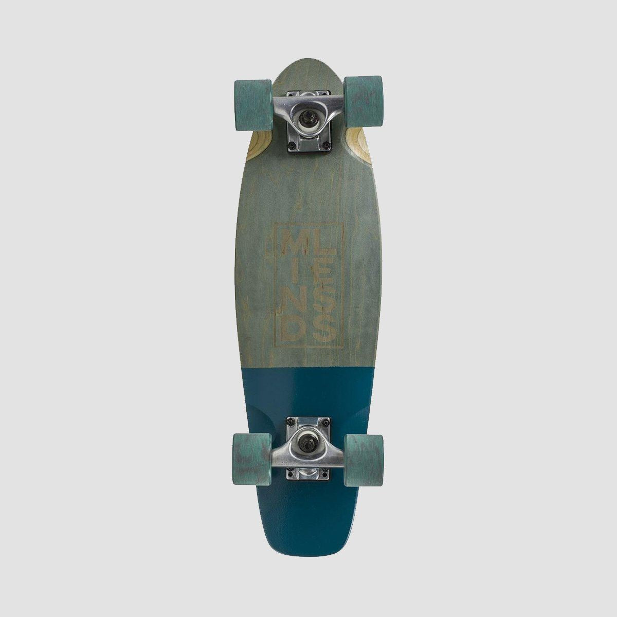 Mindless Stained Daily III Mini Cruiser Skateboard Grey - 24"