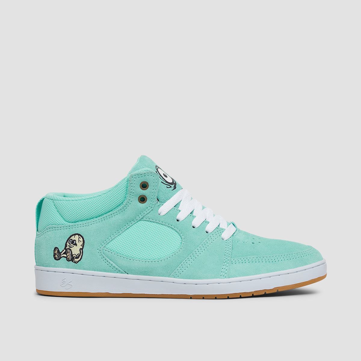 eS X Heroin Eggcell Accel Slim Mid Shoes - Aqua