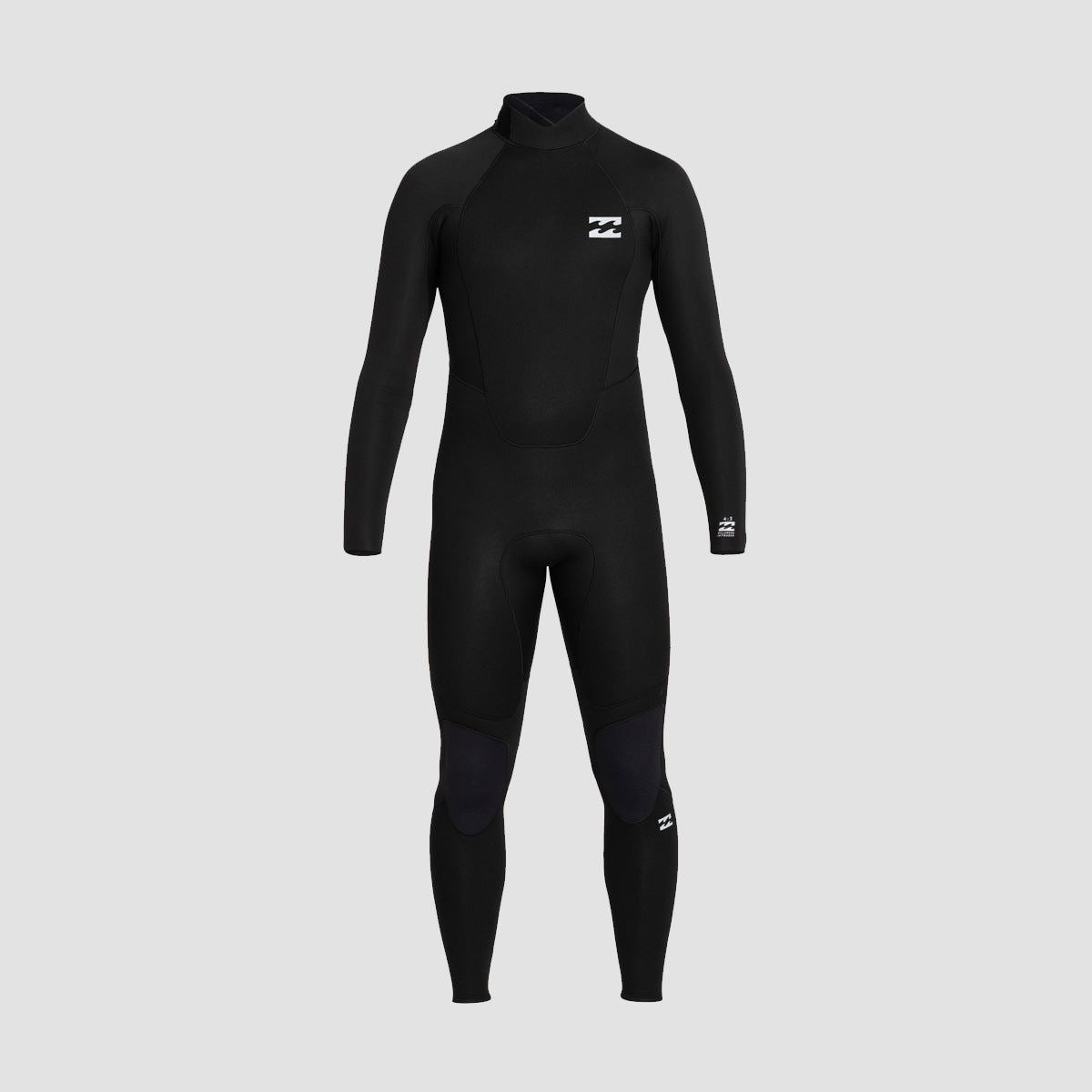 Billabong Intruder 4/3mm GBS Back Zip Wetsuit Black