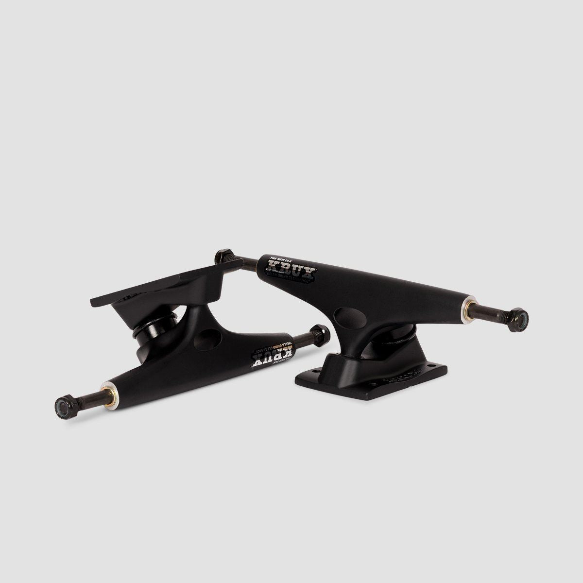 Krux K5 Black Widow Standard Skateboard Trucks 1 Pair Black - 8"