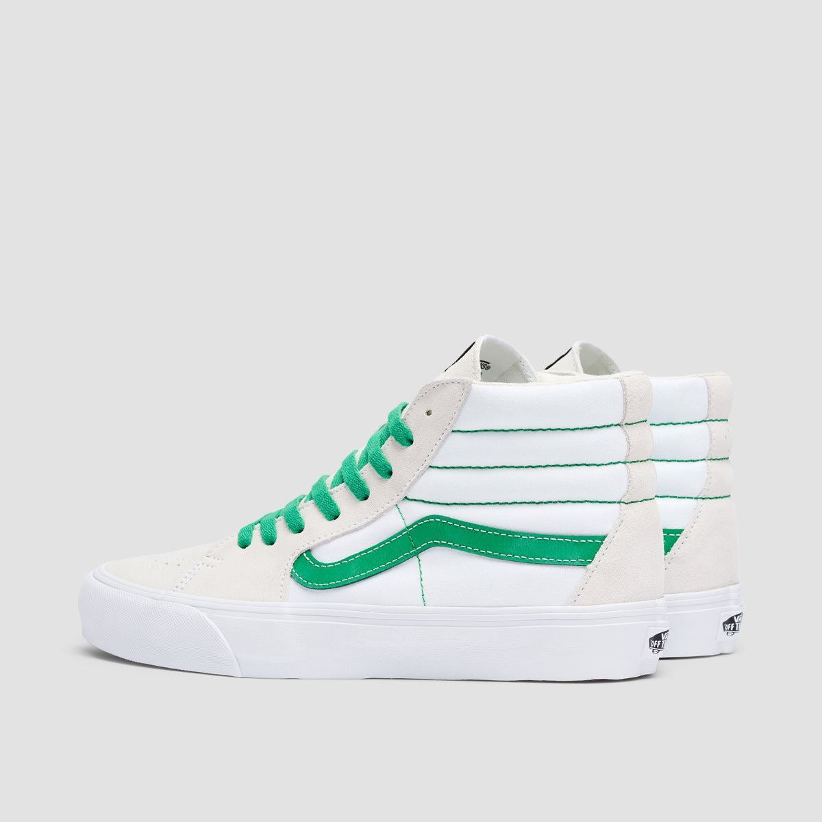 Vans SK8-Hi VR3 High Top Shoes - POP Green/True White
