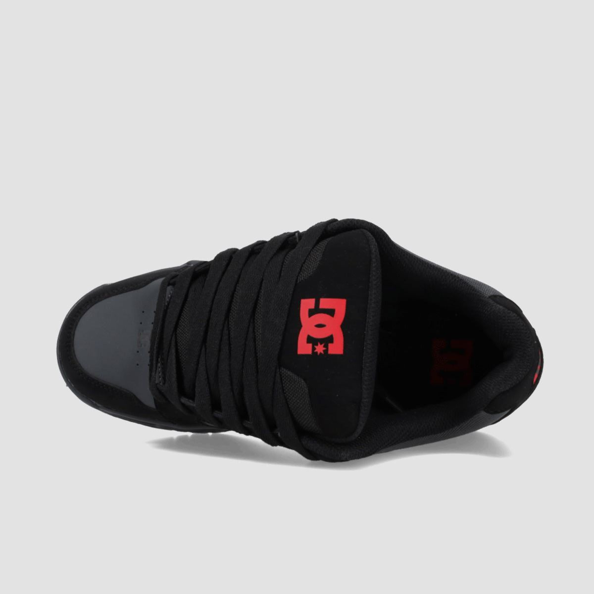 DC Coiler Shoes - Black/Grey/Red