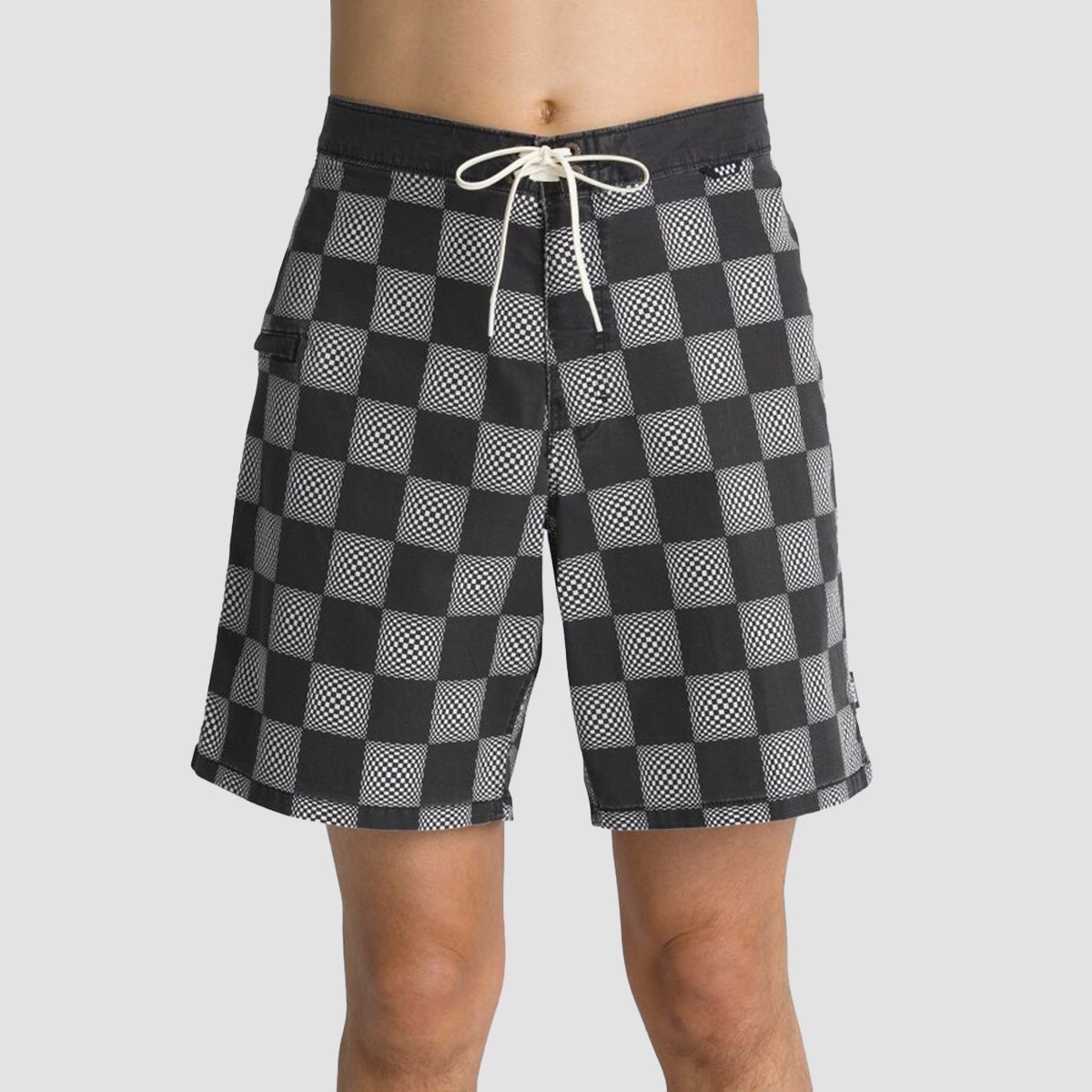 Checkered shorts vans hotsell