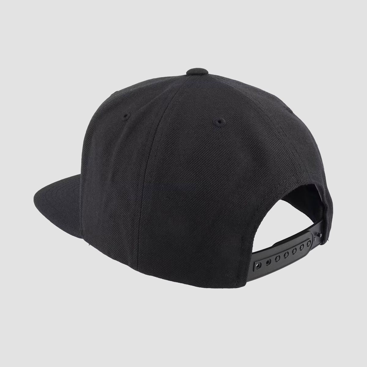 Brixton Oath III Snapback Cap Washed Black/Orange