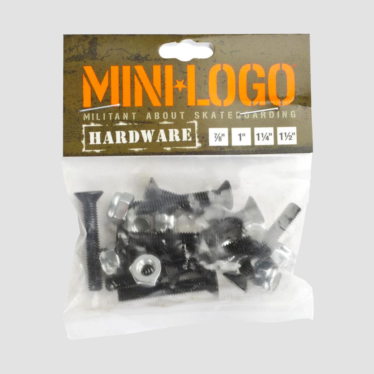 Mini Logo Phillips Truck Bolts 1.5 Inch