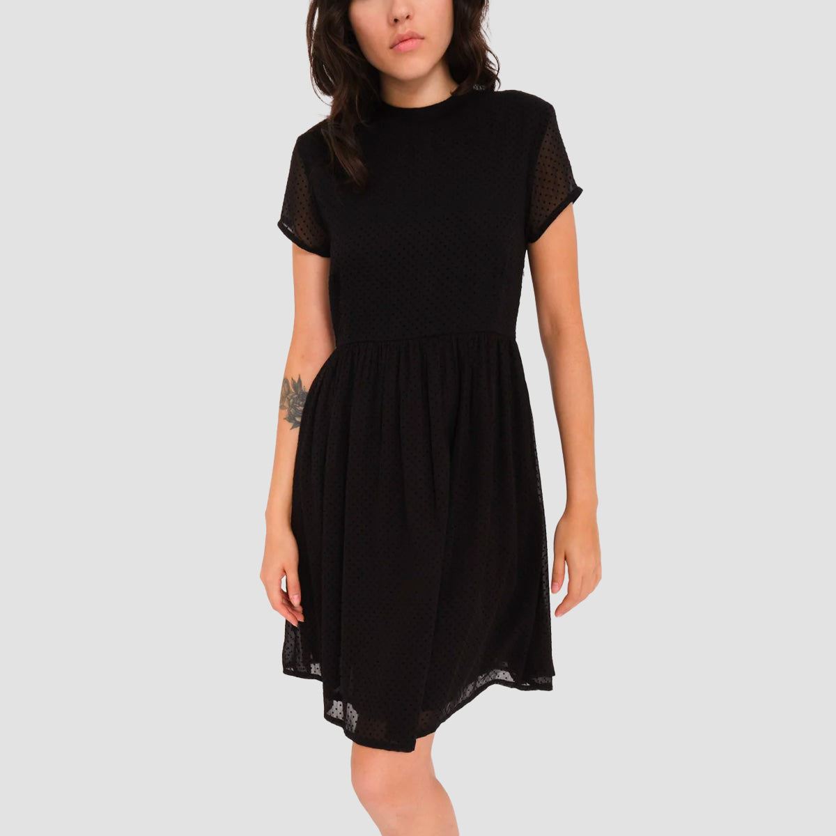 Volcom Howl At The Moon Bilihoney Dress Black - Womens