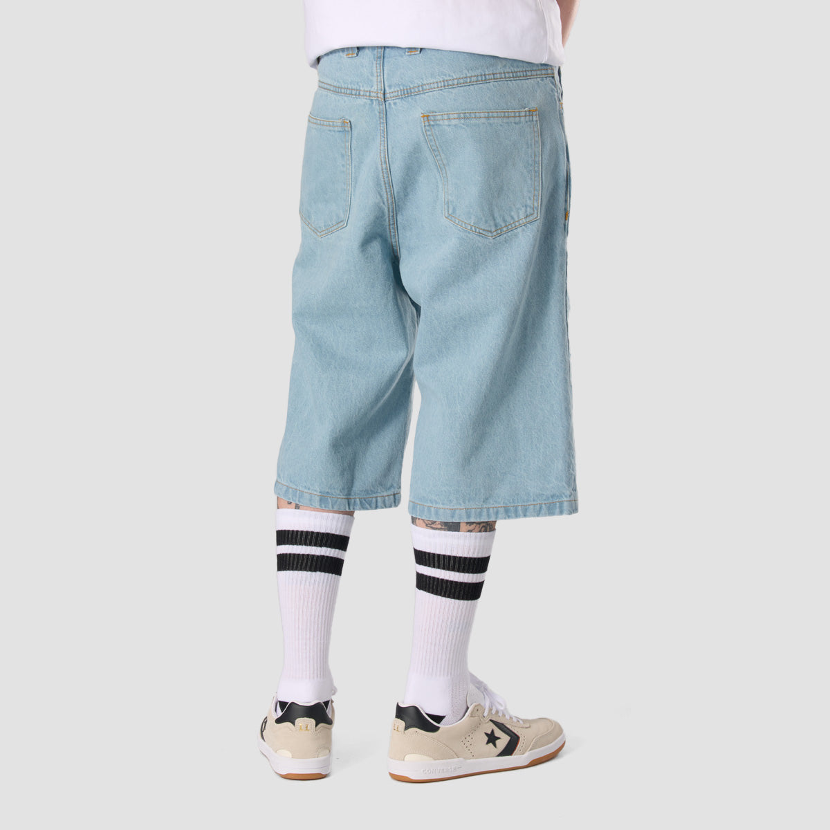 1990's Denim Shorts Blue Wash