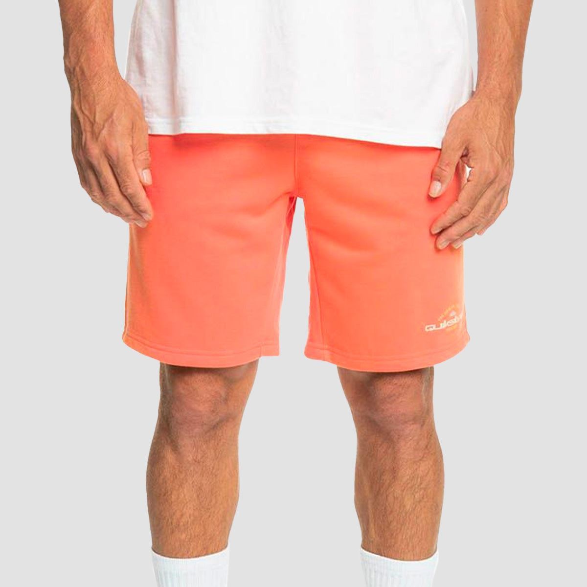 Quiksilver Local Surf Sweat Shorts Fresh Salmon