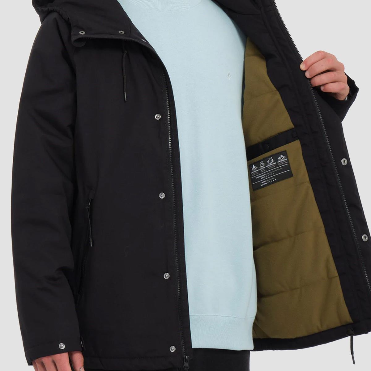 Volcom Stoke Stone II 10K Jacket Black