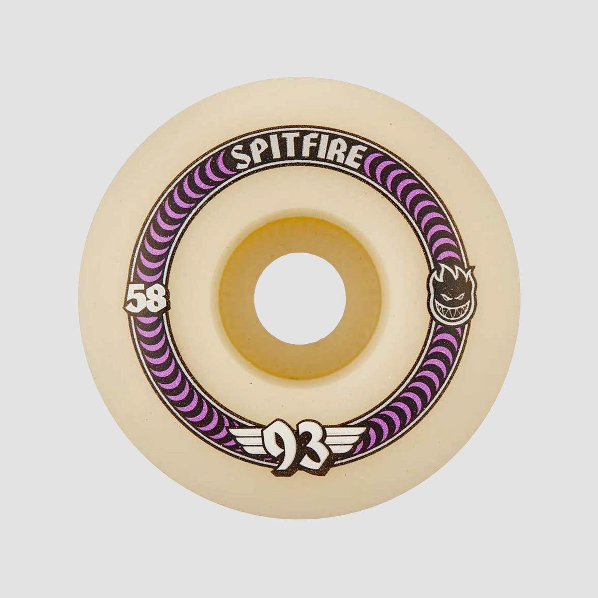 Spitfire 93 Formula Four Classics 93DU Skateboard Wheels Natural 58mm