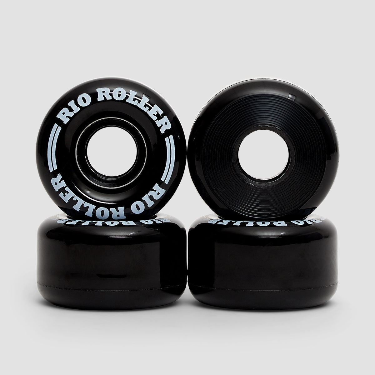 Rio Roller Coaster Wheels x4 Black 62mm