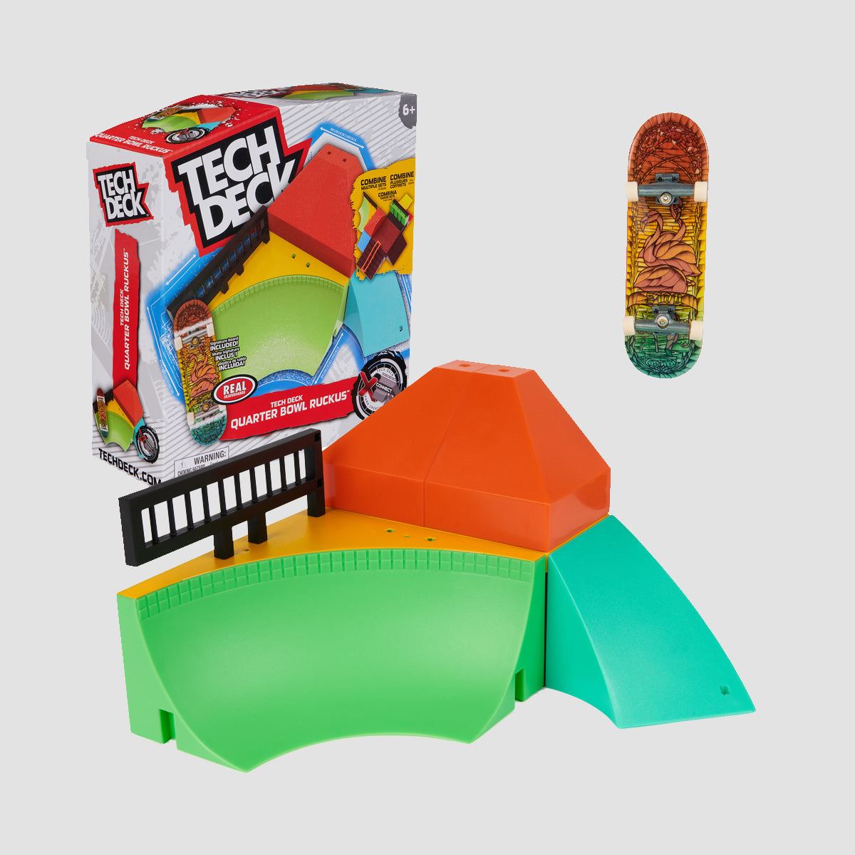 Tech Deck X-Connect Quarter Bowl Ruckus - Real