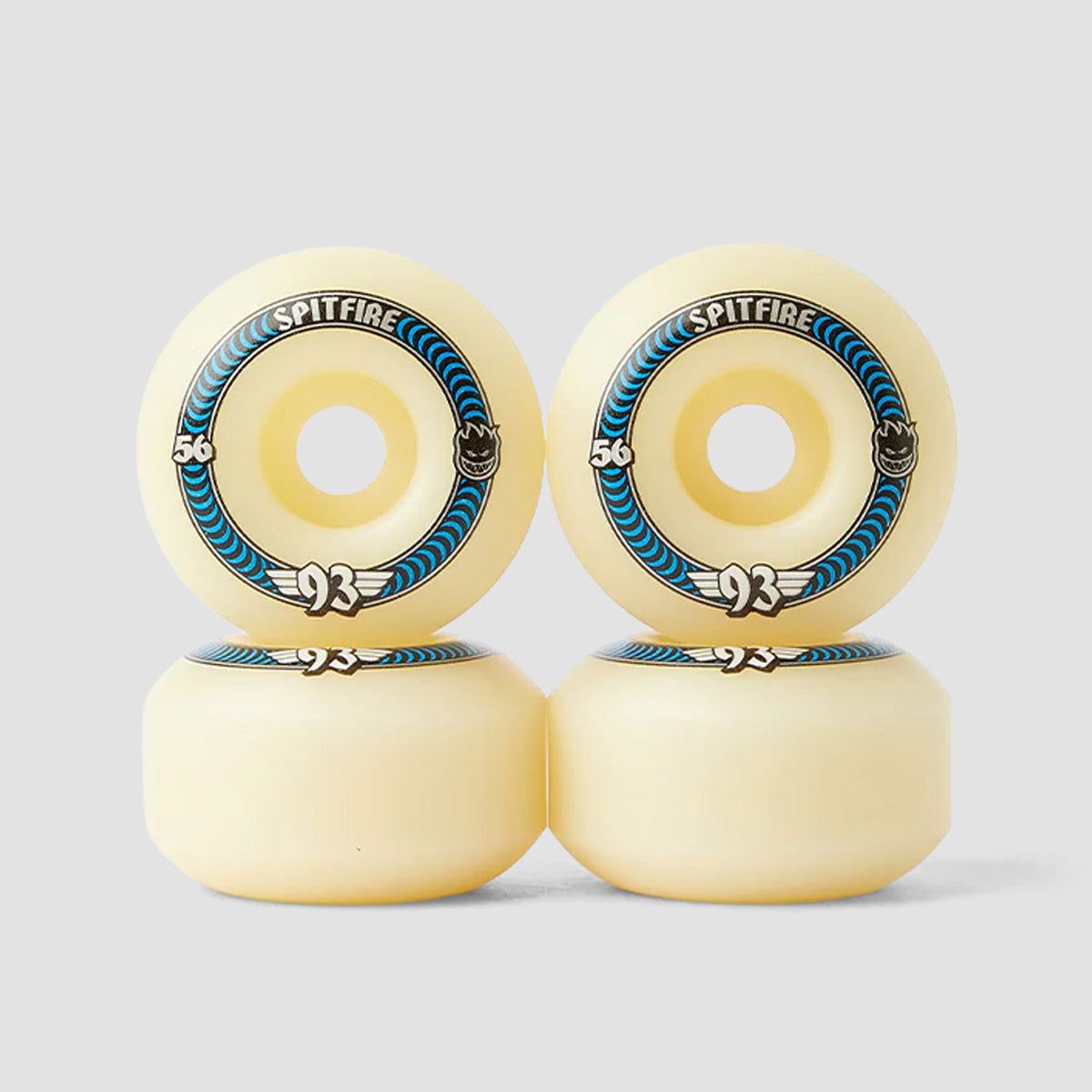 Spitfire 93 Formula Four Classics 93DU Skateboard Wheels Natural 56mm