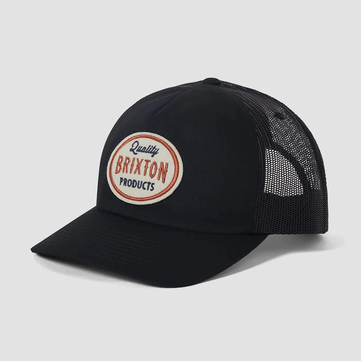 Brixton Henry MP Trucker Cap Black/Black