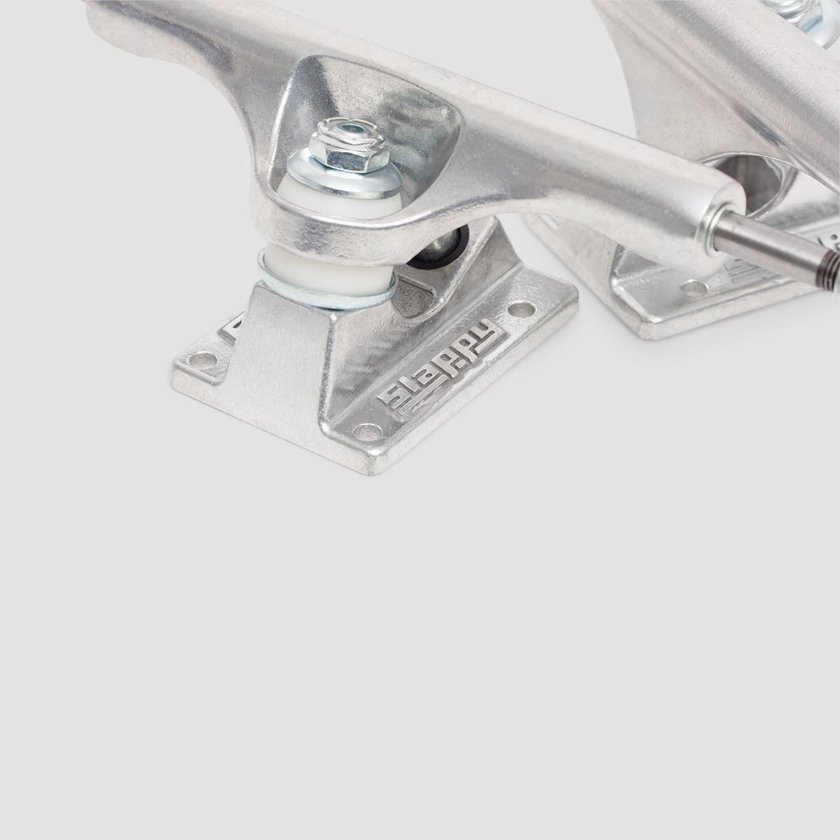 Slappy ST1 Inverted Kingpin Skateboard Trucks 1 Pair Polished - 8.5"
