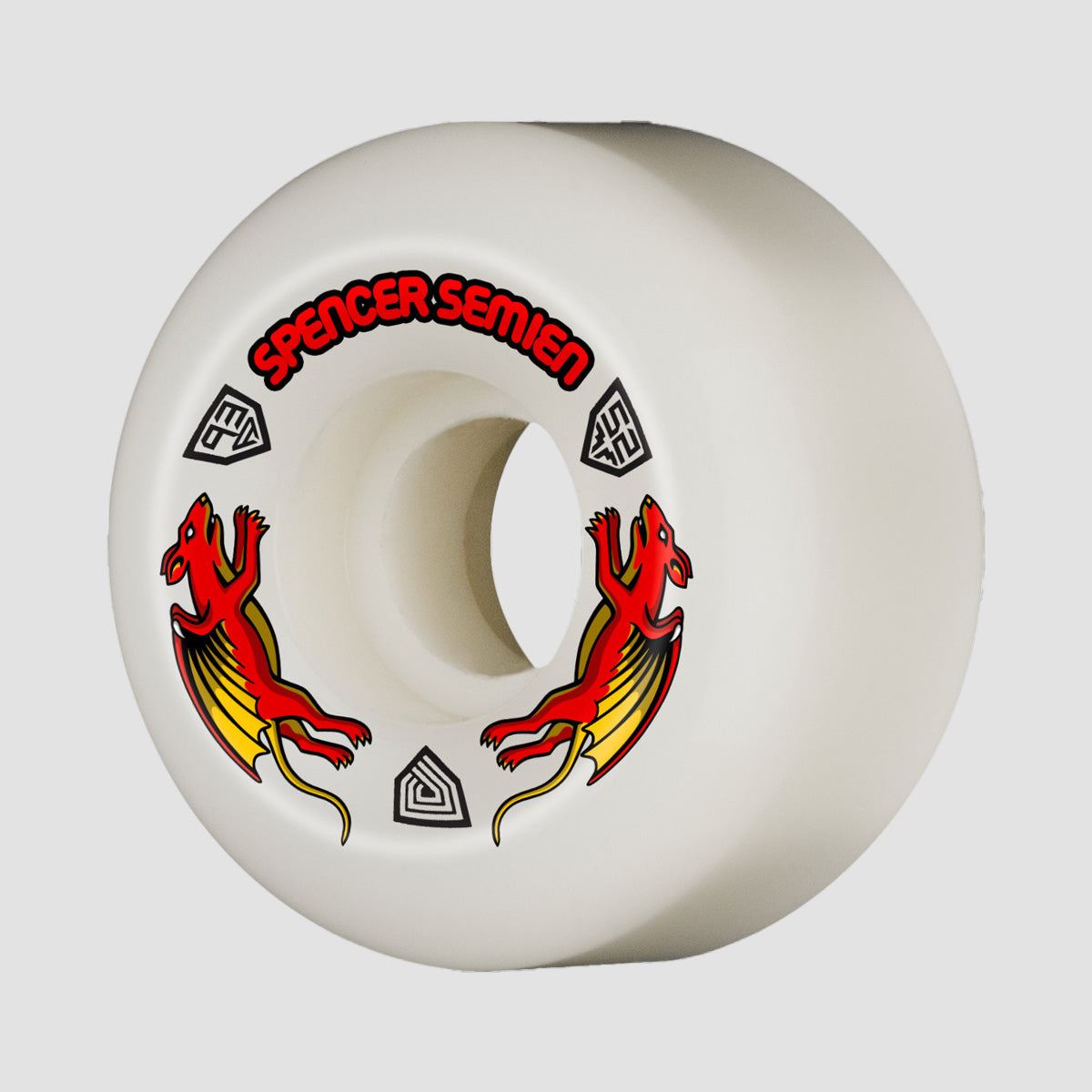 Powell Peralta Dragon Formula Nano Rats Spencer Semien 93A V5 Skateboard Wheels 52x30mm