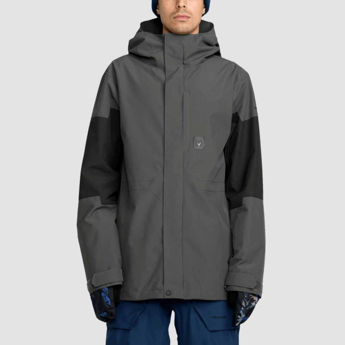 Volcom Primry Ins 10K Snow Jacket Dark Grey