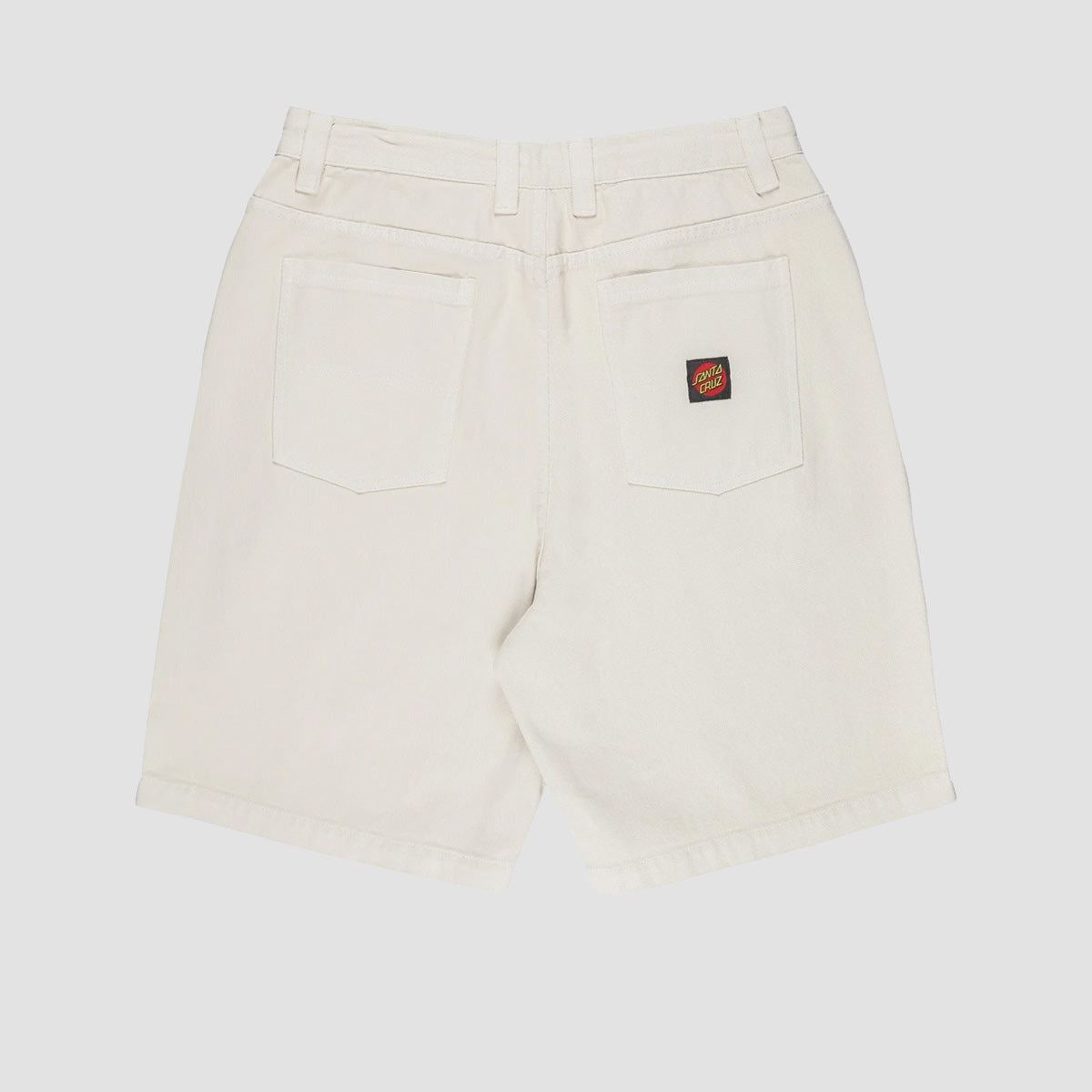 Santa Cruz Big Denim Shorts Blond Wood