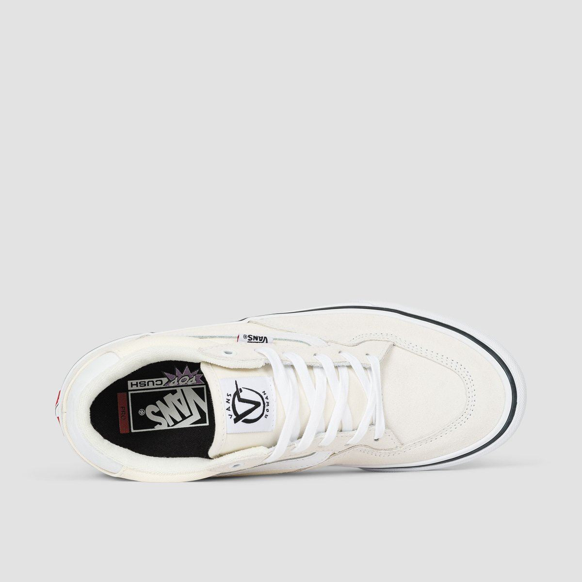 Vans Rowan Pro Shoes - Marshmallow/White