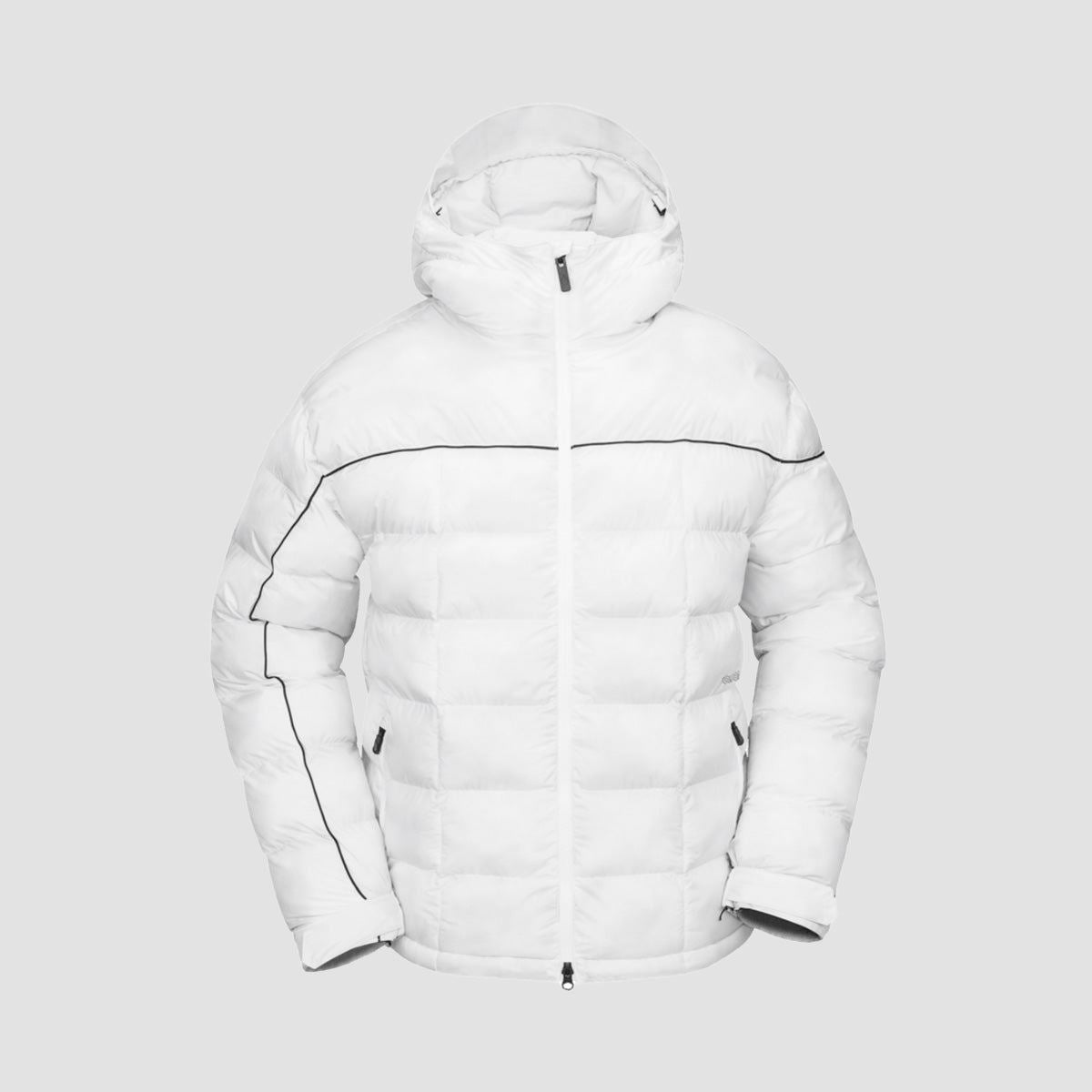 Volcom Sew Down 10K Snow Jacket White Camo