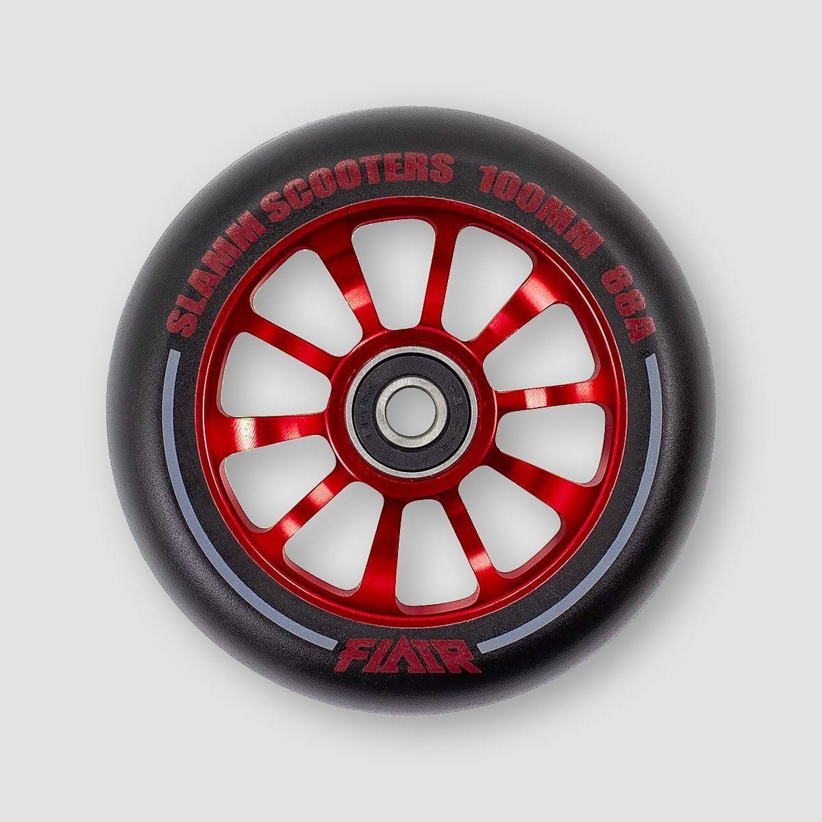 Slamm Flair 2.0 Scooter Wheel x1 Red 100mm