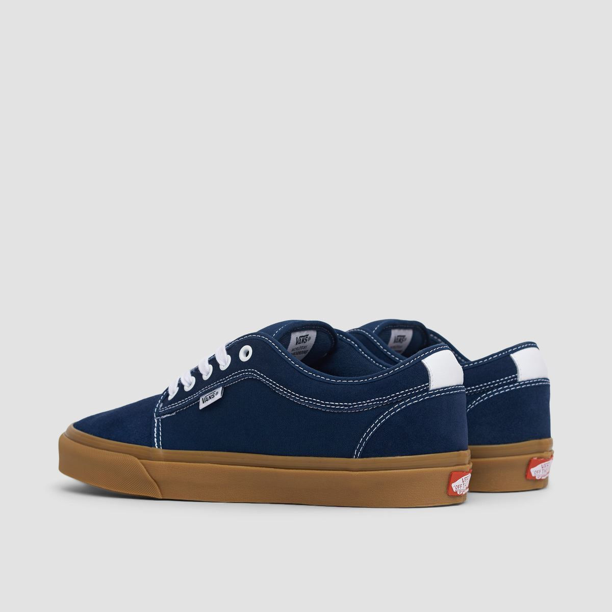 Vans Skate Chukka Low Shoes - Dress Blues/Gum