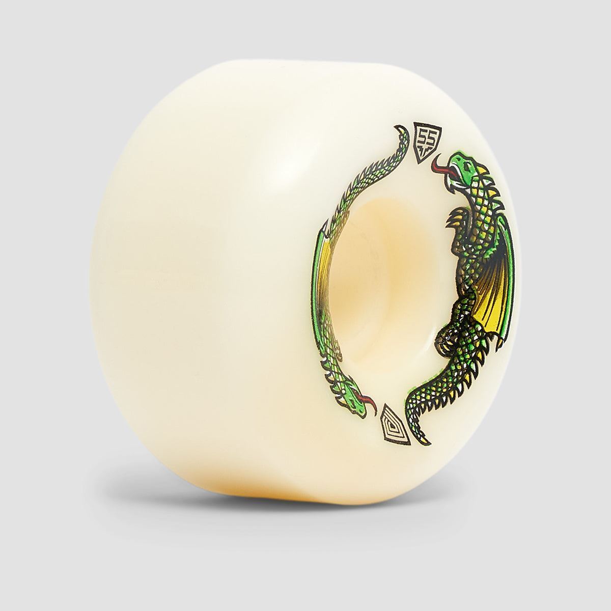 Powell Peralta Dragon Formula 93A V6 Skateboard Wheels Off White 55x35mm