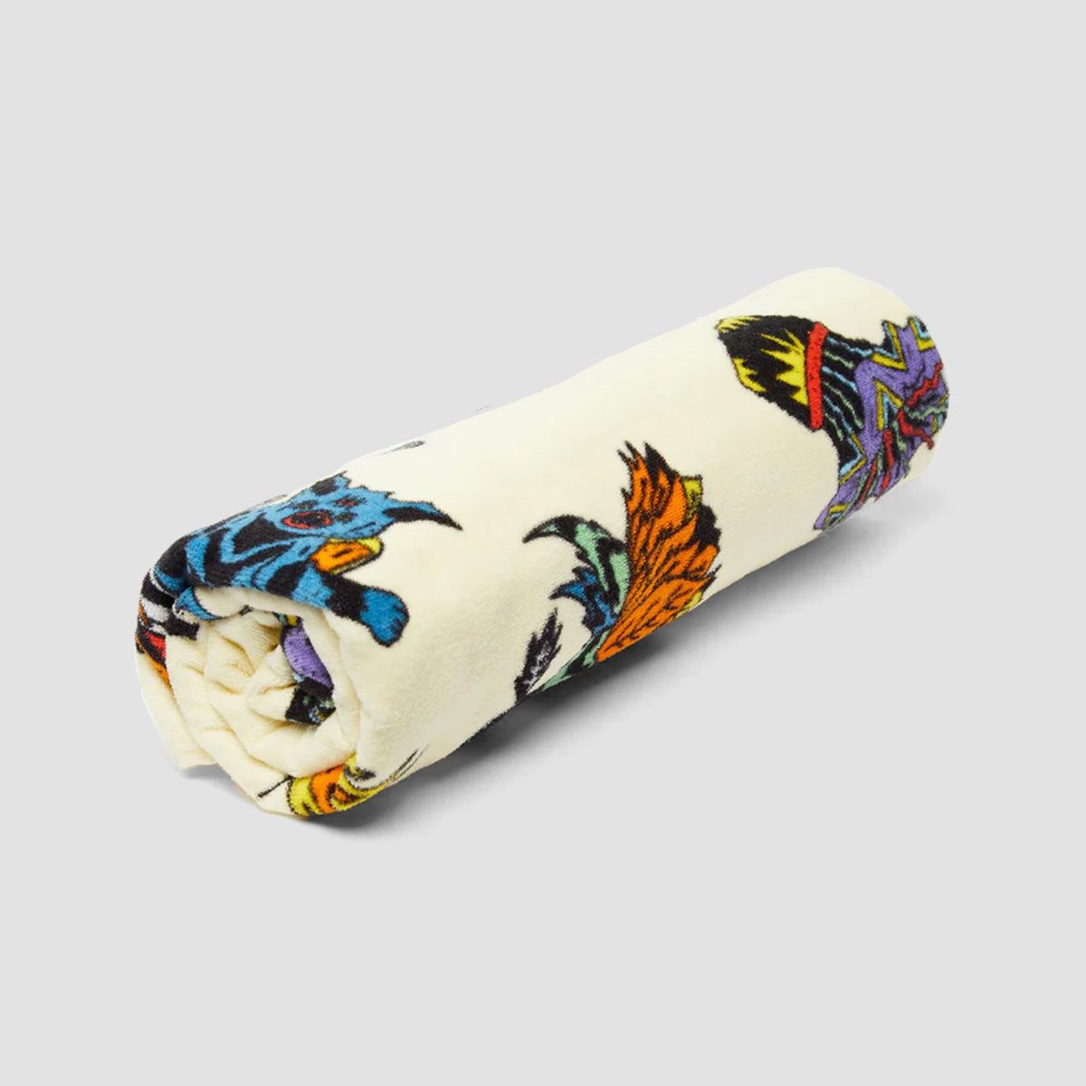 Volcom Mens Beach Towel Light Beige