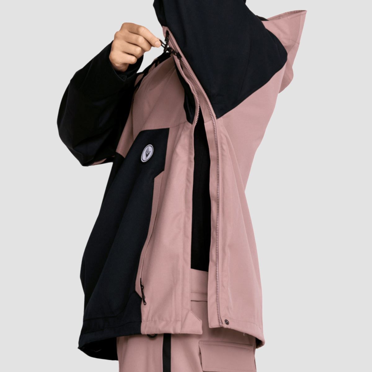 Volcom Hossegor Pullover 20K Snow Jacket Mauve