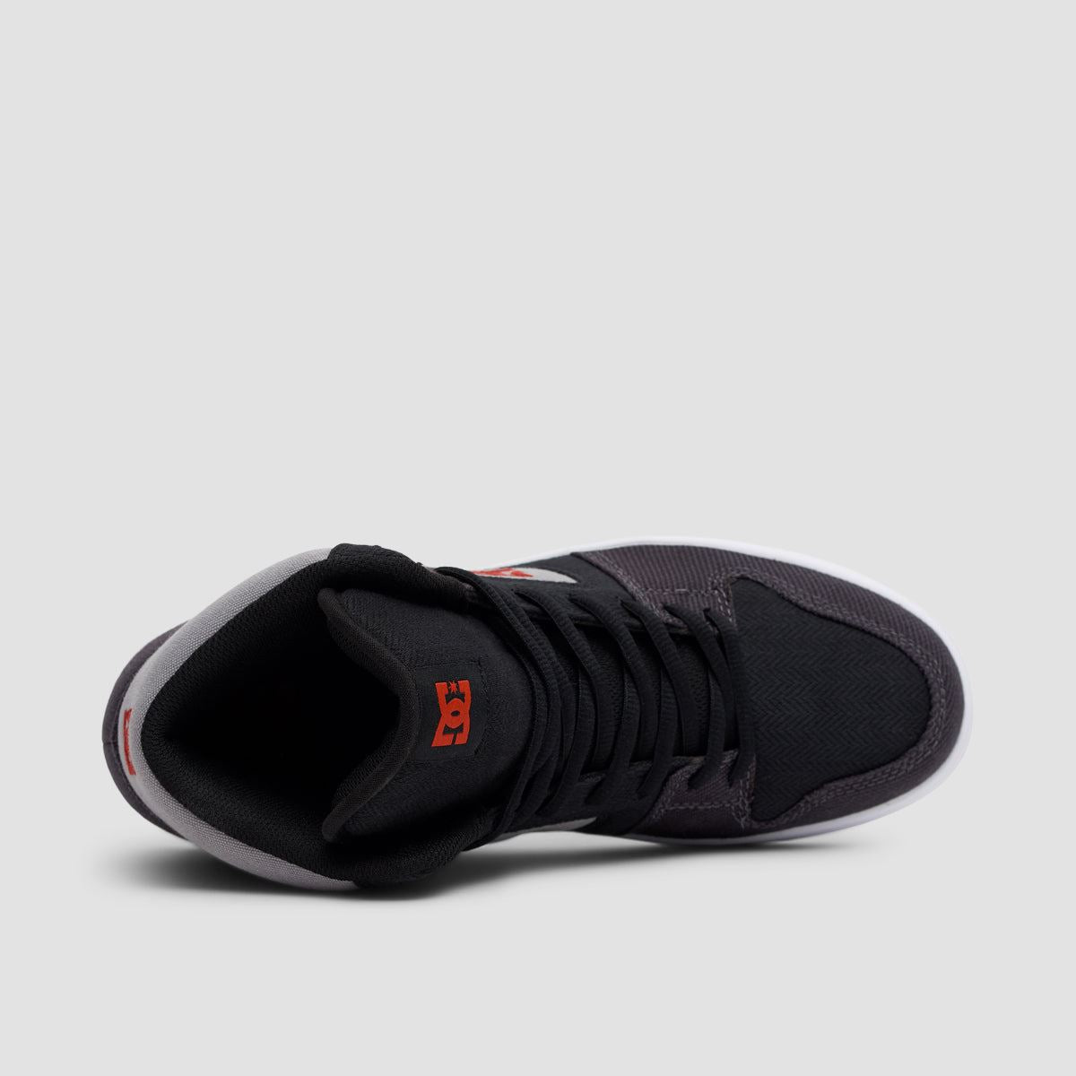 DC Manteca 4 Hi Zero Waste Shoes - Black/Red/Grey