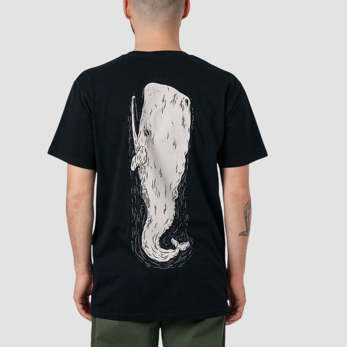 Heathen Moby T-Shirt Black