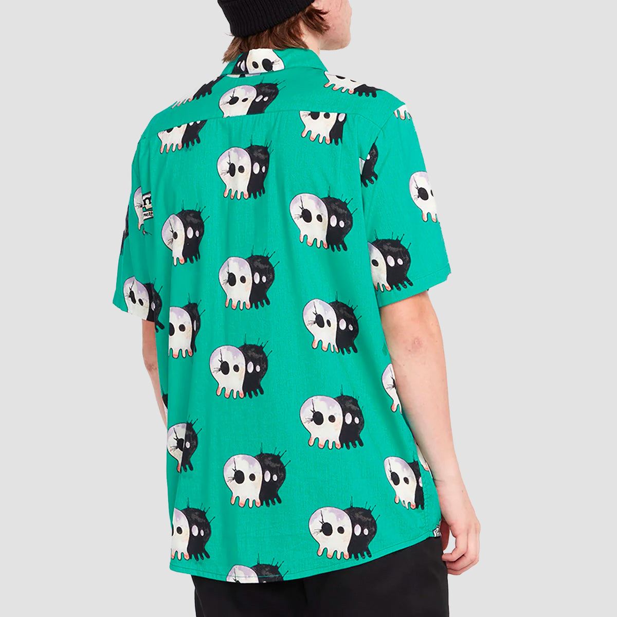 Volcom Ent Pepper Short Sleeve Shirt Scrubs Green