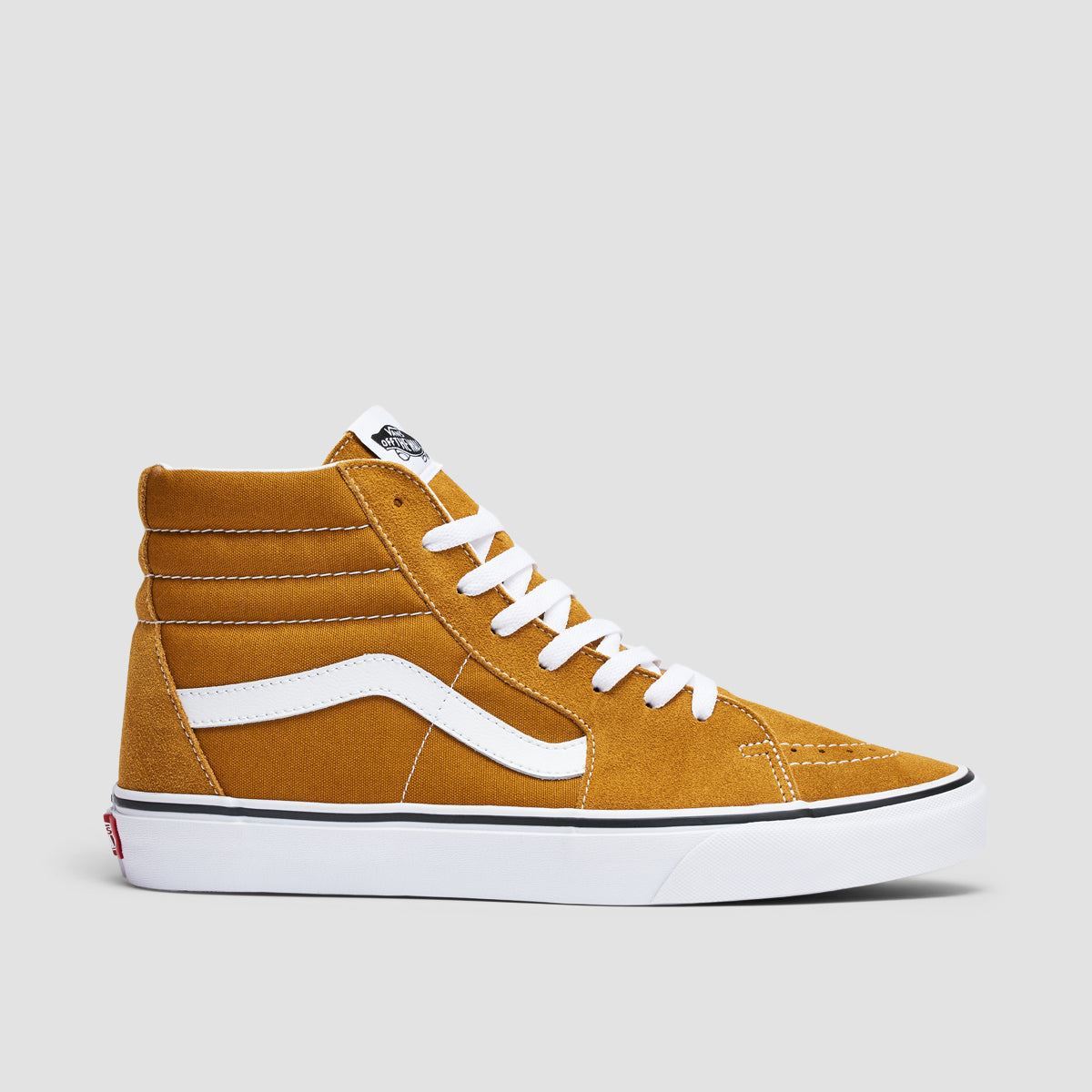 Vans SK8 Hi High Top Shoes Golden Brown