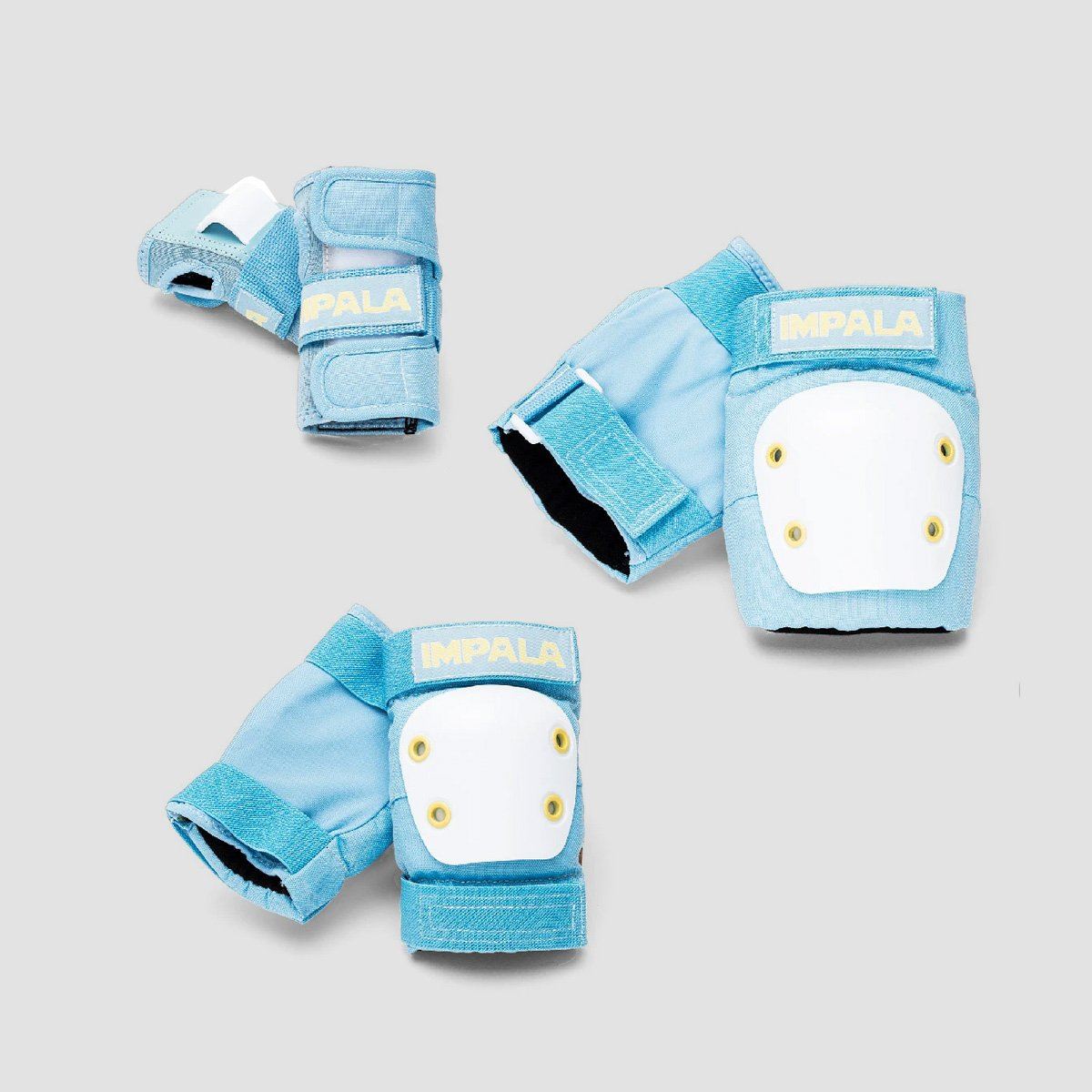 Impala Protective Set Sky Blue/Yellow - Kids
