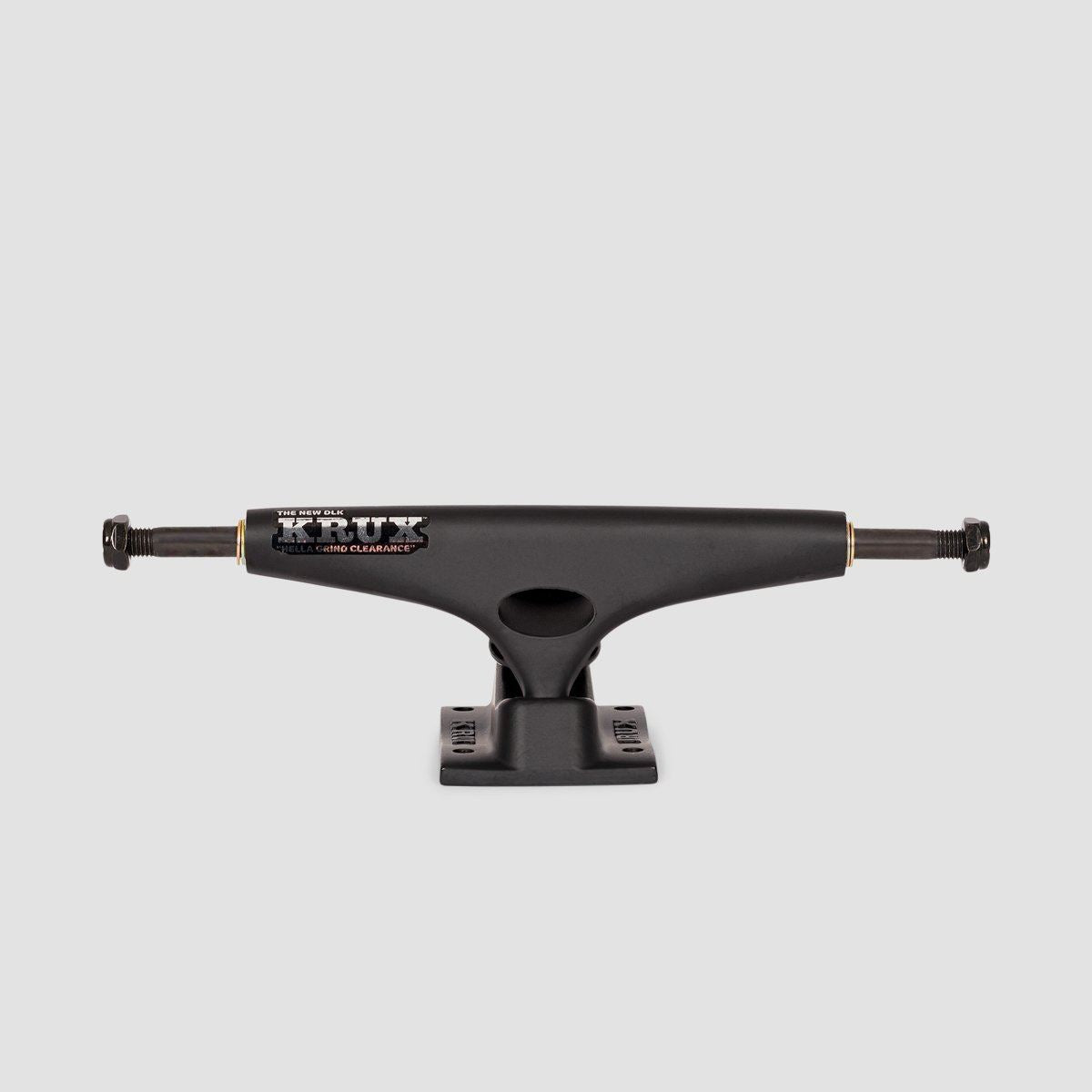 Krux K5 Black Widow Standard Skateboard Trucks 1 Pair Black - 8"