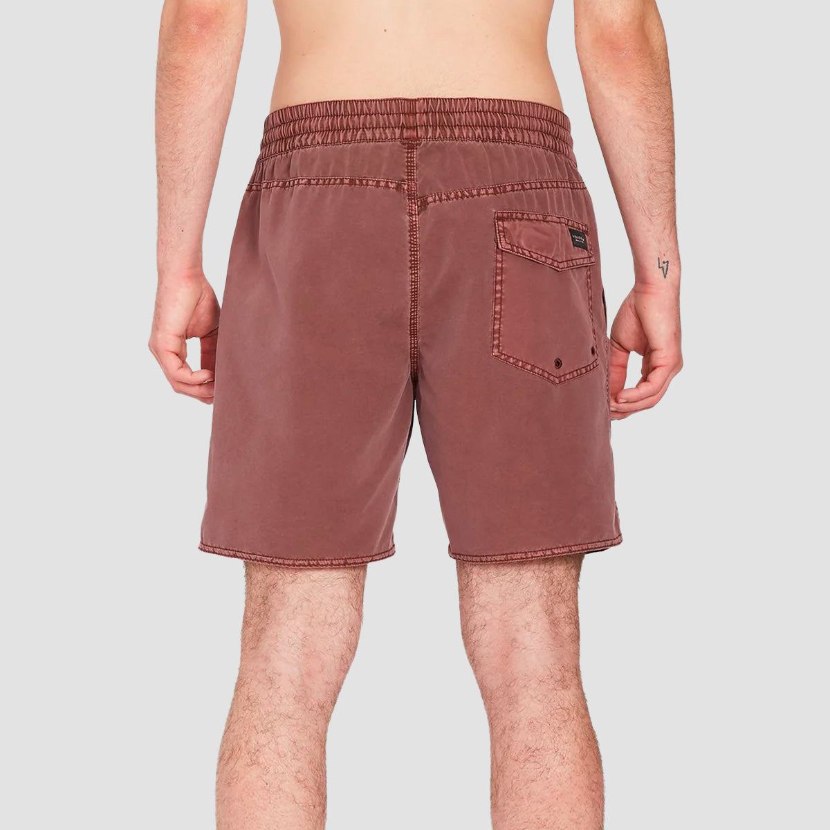 Volcom Center 17" Boardshorts Bordeaux Brown